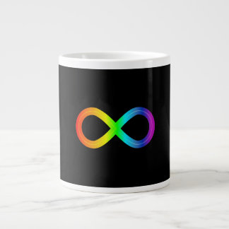 Neurodivergence Pride Autism Infinity Symbol  Giant Coffee Mug