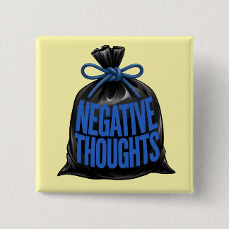 Neurodivergent ADHD Brain Dump Negative Thoughts Button