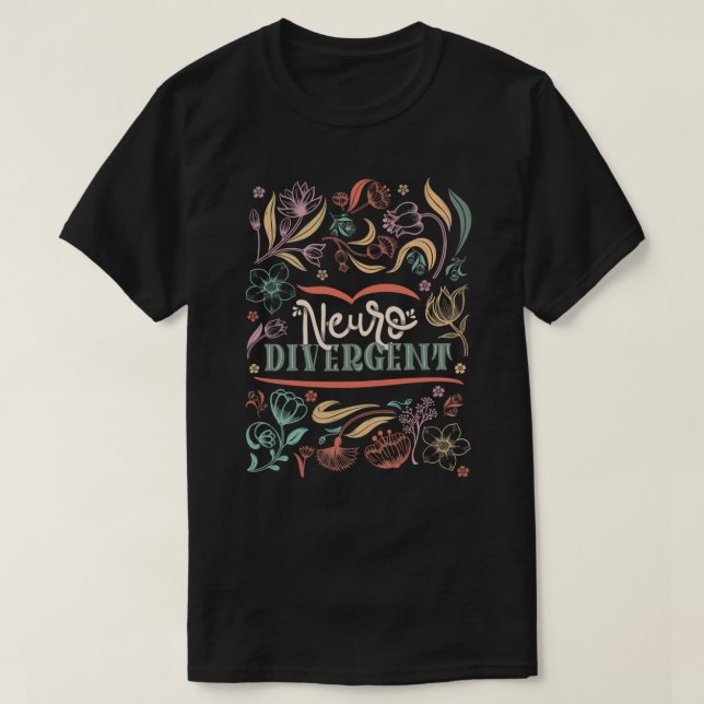 Neurodivergent Classic T-Shirt Copy (Design Front)
