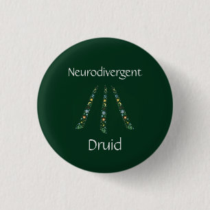 Neurodivergent Druid Button