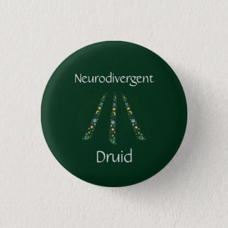Neurodivergent Druid Button