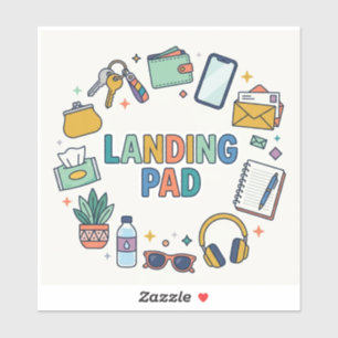 Neurodivergent Home Organization Landing Pad Label