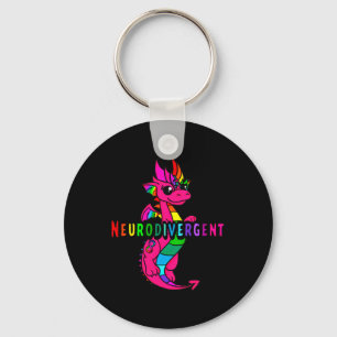Neurodivergent  keychain