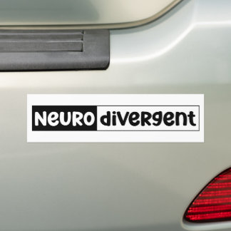 Neurodivergent | Neurodiversity Awareness Bumper Sticker