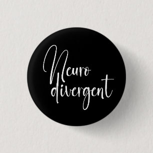 Neurodivergent Neurodiversity Awareness Button