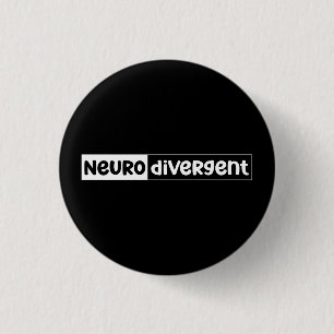 Neurodivergent   Neurodiversity Awareness Button