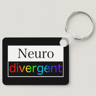 Neurodivergent | Neurodiversity Awareness Keychain