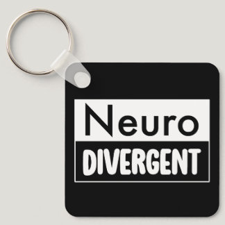 Neurodivergent | Neurodiversity Awareness Keychain