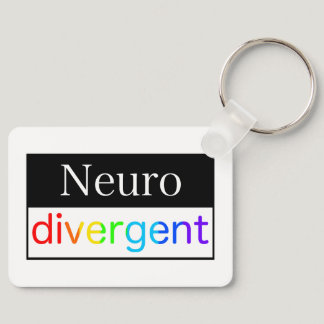 Neurodivergent | Neurodiversity Awareness Keychain