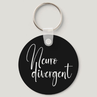 Neurodivergent | Neurodiversity Awareness Keychain