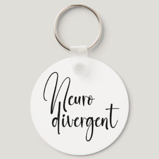 Neurodivergent | Neurodiversity Awareness Keychain