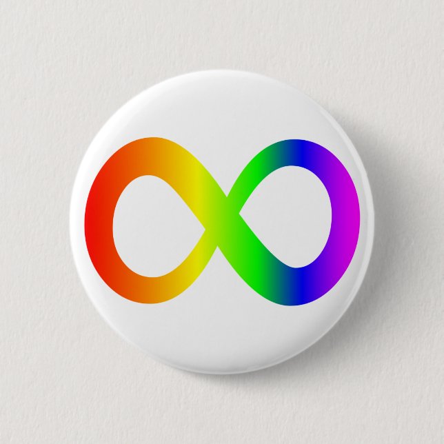 Neurodivergent Pinback Button (Front)