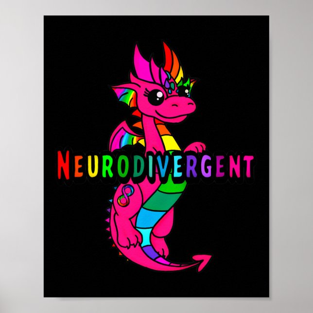 Neurodivergent  poster (Front)