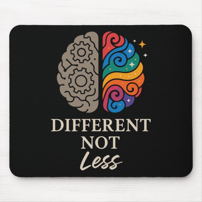 Neurodivergent Pride Adhd Autism Acceptance Other  Mouse Pad (Front)