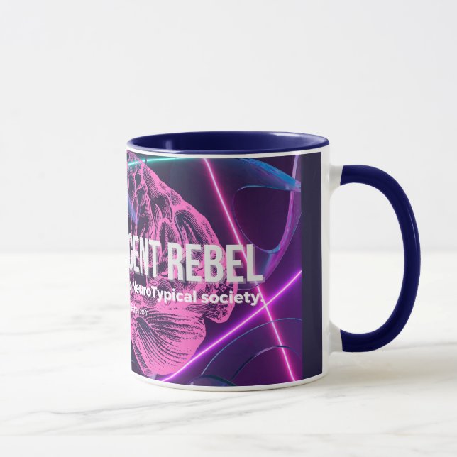 NeuroDivergent Rebel Refusing Assimilation Mug (Right)