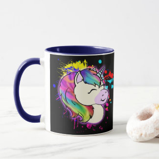Neurodivergent Rebel Unicorn Coffee Mug