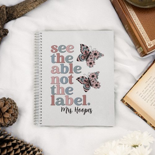 Neurodivergent Special Education Personalized Notebook