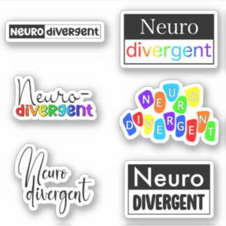 Neurodivergent Stickers Pack/Sticker Sheet