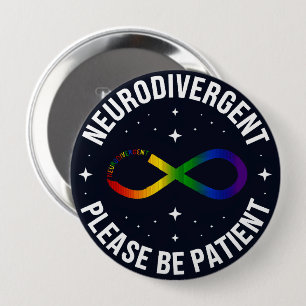 neurodivergent symbol button