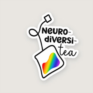 “Neurodiversi-tea”| Neurodivergent Awareness Sticker