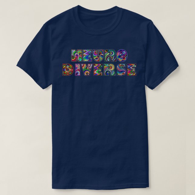 Neurodiversity27 T-Shirt (Design Front)