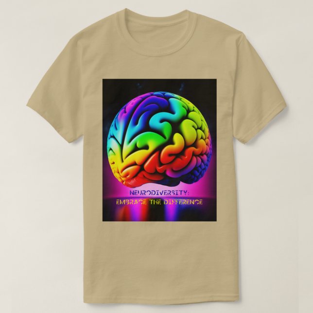 Neurodiversity4 T-Shirt (Design Front)