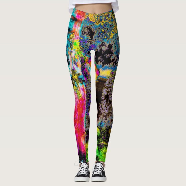 Neurodiversity Art leggings (Front)