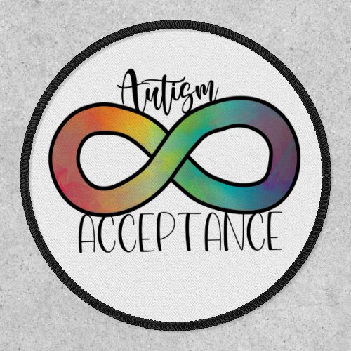 Neurodiversity Autism Acceptance Rainbow Patch