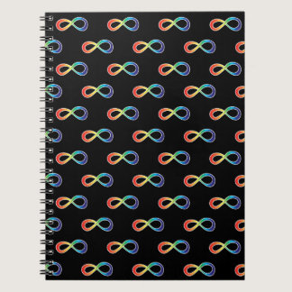 Neurodiversity Autism Awareness Acceptance Rainbow Notebook