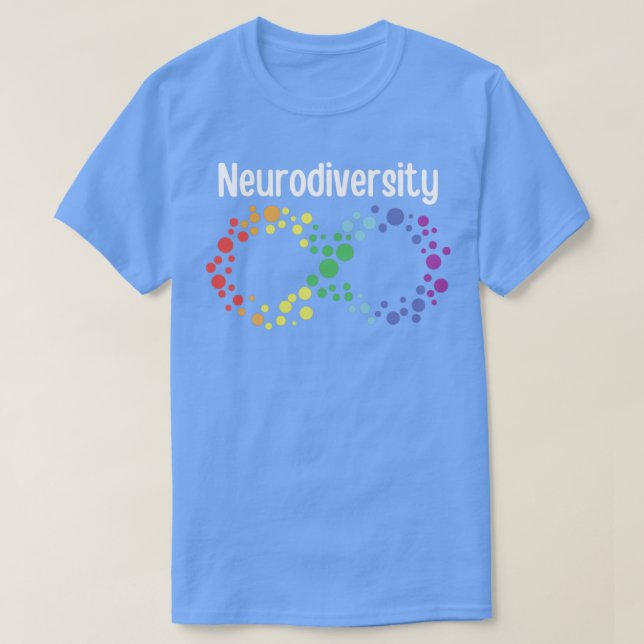 Neurodiversity Autism Awareness Month Ok to Be Dif T-Shirt (Design Front)