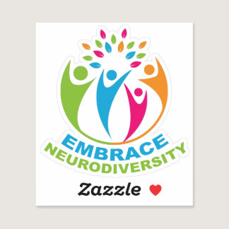 Neurodiversity Autism Spectrum Cute Colorful Sticker