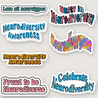 Neurodiversity Awareness Pack  Sticker