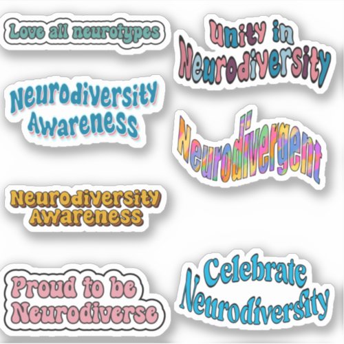 Neurodiversity Awareness Pack  Sticker