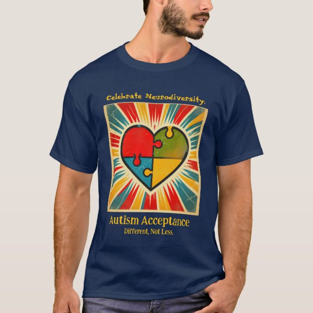 Neurodiversity Awareness T-Shirt (Front)