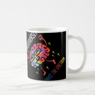 Neurodiversity Brain Autism Awareness Asd Adhd Men Coffee Mug