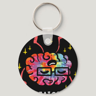 Neurodiversity Brain Autism Awareness Asd Adhd Men Keychain