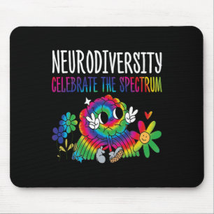 Neurodiversity Brain Autism Awareness Asd Adhd Men Mouse Pad