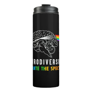 Neurodiversity, Celebrate The Spectrum. The brain Thermal Tumbler