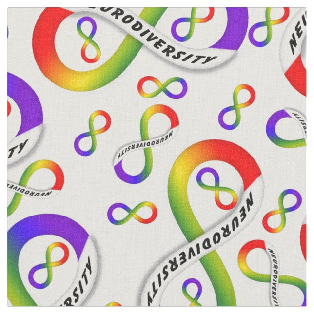 Neurodiversity fabric (Close Up)