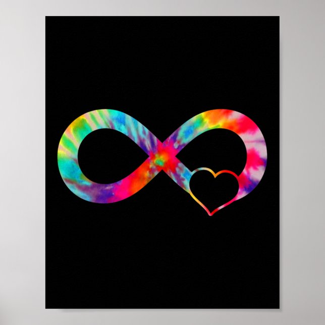 Neurodiversity Heart Infinity Sign Autism Awarenes (Front)