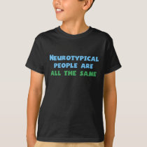 Neurodiversity Humor Funny Aspie Autism Kids T-Shirt