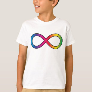 Neurodiversity infinity symbol T-Shirt