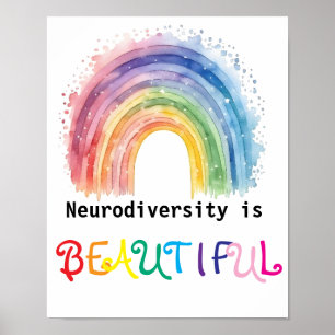 Neurodiversity is Beautiful, Poster
