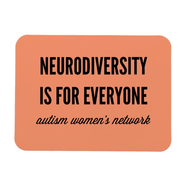 Neurodiversity is for Everyone Flexi-Magnet Magnet (Horizontal)