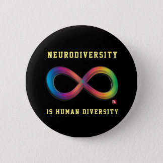 Neurodiversity is Human Diversity Button