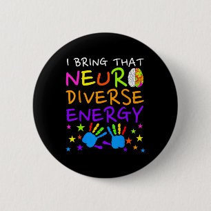Neurodiversity Kids Boys Autism Awareness Girls Ad Button
