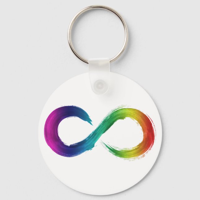 neurodiversity logo keychain  (Front)