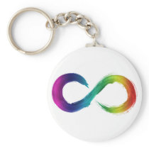 neurodiversity logo keychain