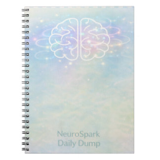 Neurodiversity NeuroSpark Daily Dump Pastel Design Notebook