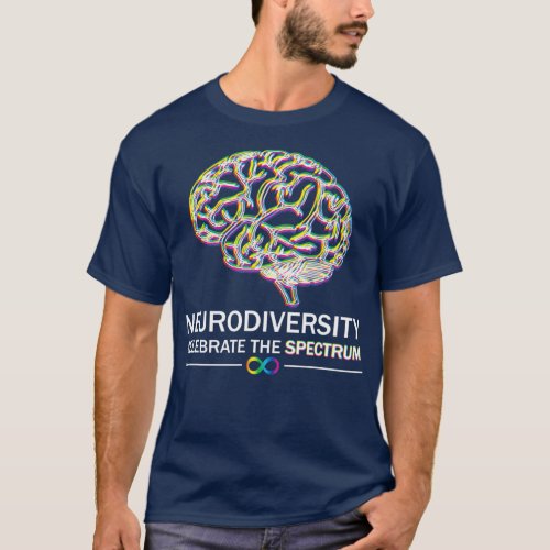 Neurodiversity Pride Autism Spectrum ASD ADHD T_Shirt